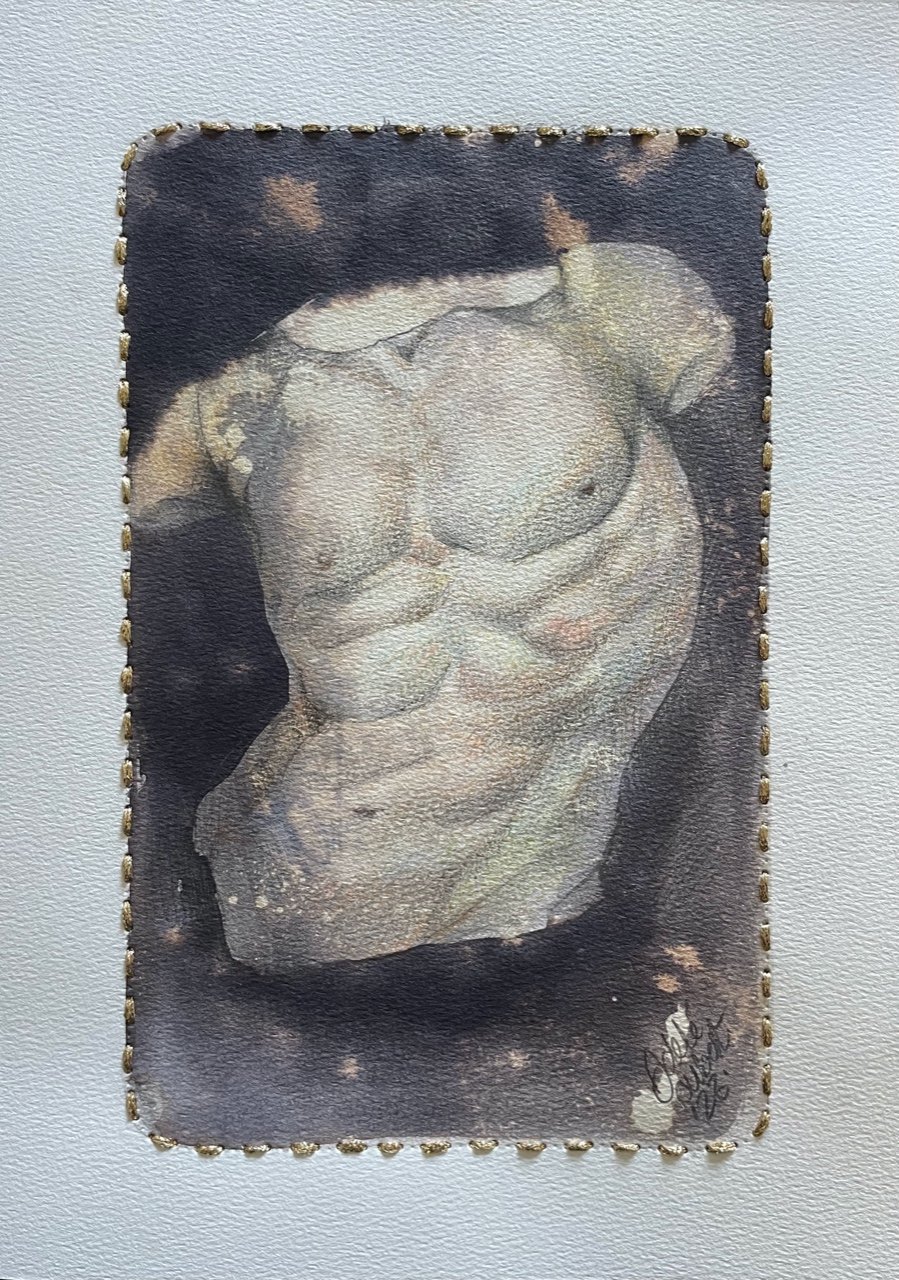 Adele Joubert - Torso of a man